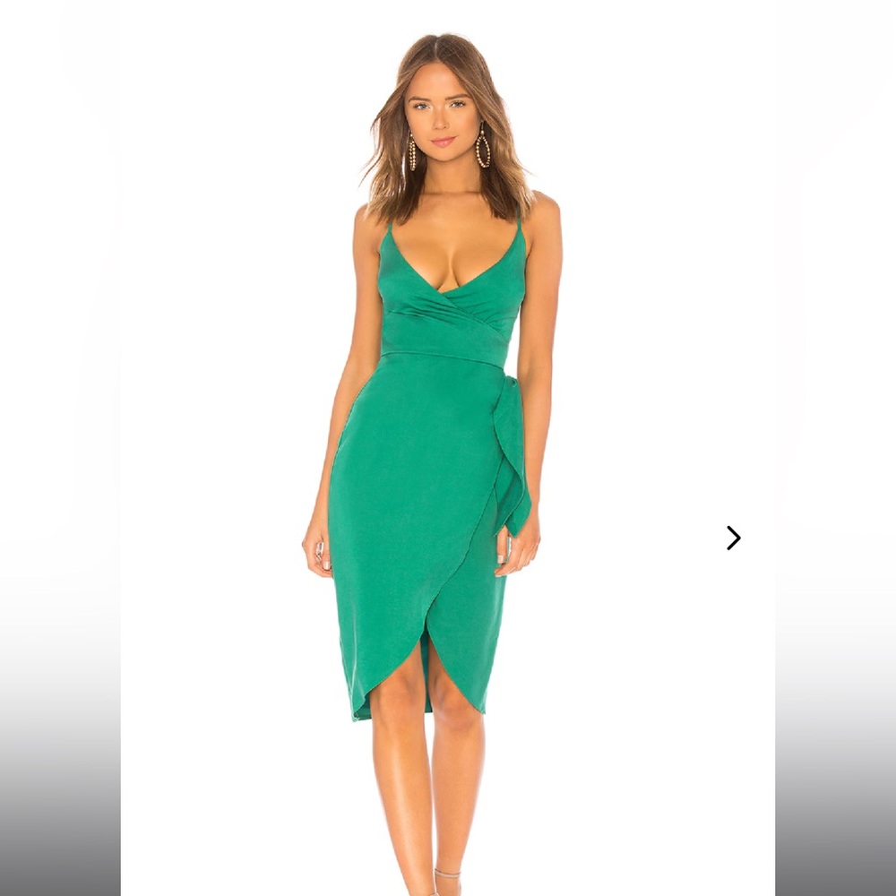 Lovers + Friends Green Orchid Dress